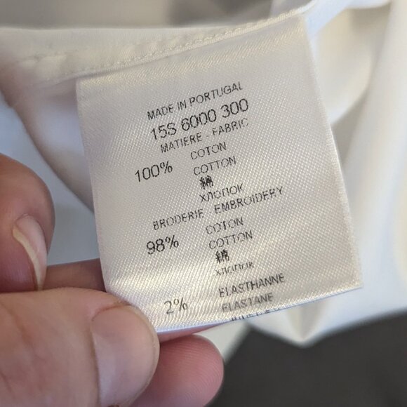 GIVENCHY - Star collar white shirt - Sz 43 - Picture 9 of 9